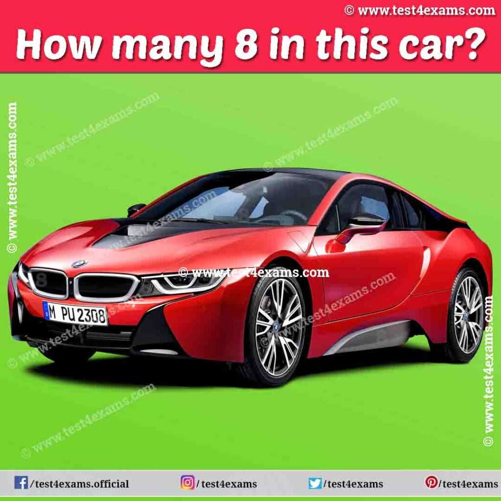 How many 8 in this car?