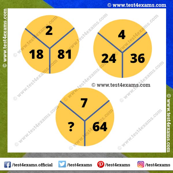 Tricky circle math puzzle for adults