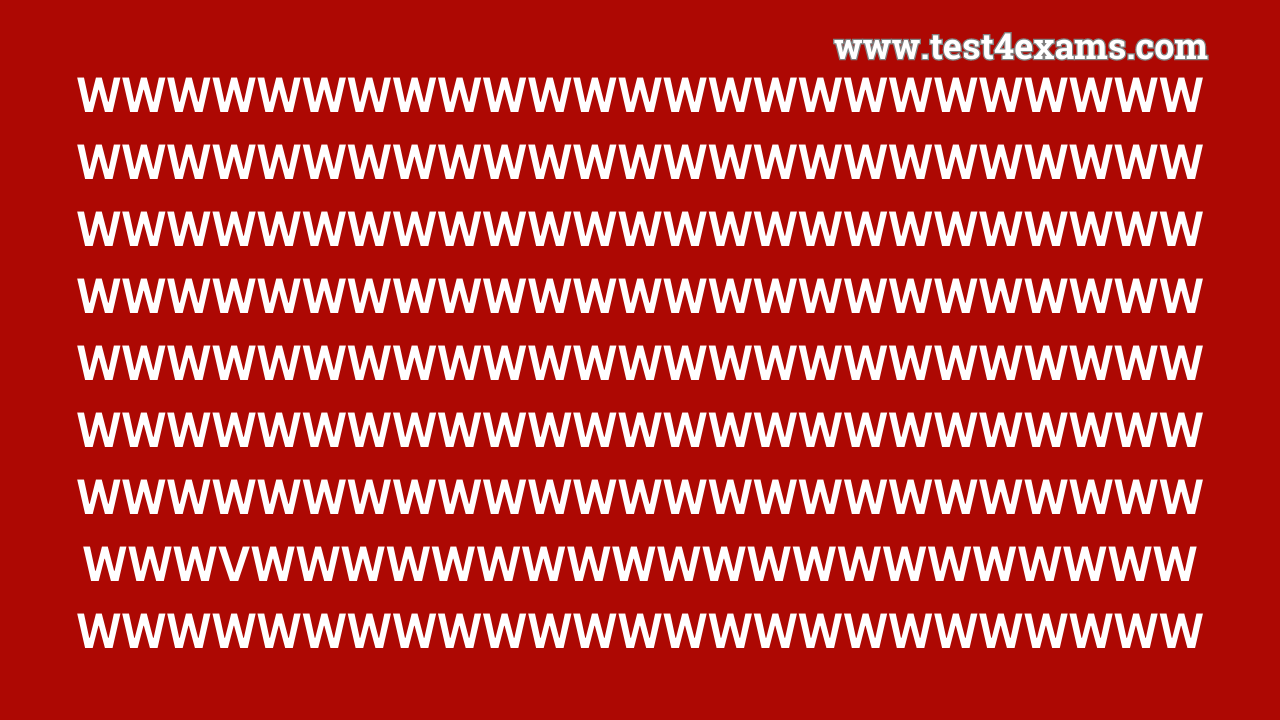Brain Teaser: If You Have Sharp Eyes Find The Letter V In 15 Secs