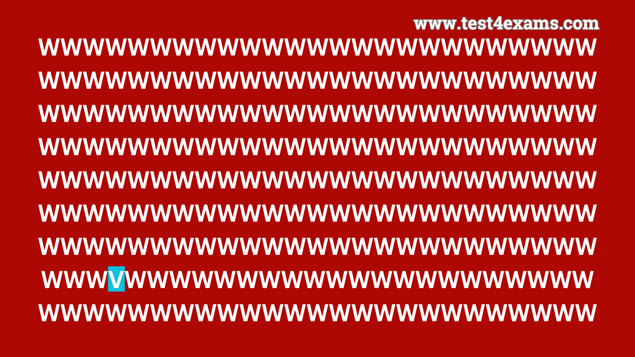 Brain Teaser: If You Have Sharp Eyes Find The Letter V In 15 Secs