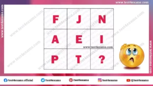 Find out the missing character Puzzle