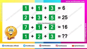 Logical math puzzle and riddle with answer