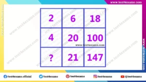 Math logic missing number puzzle
