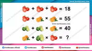 Tomato picture puzzle math with answer