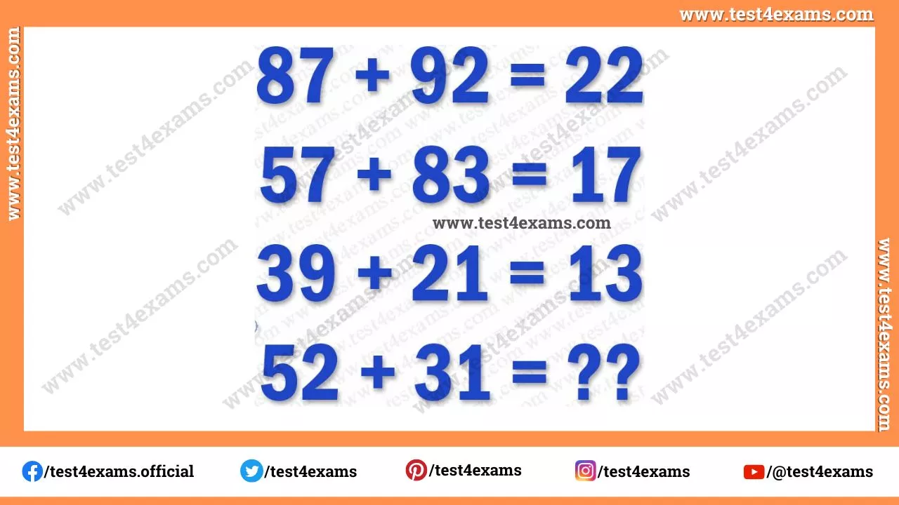 Math challenging fun puzzle with answer