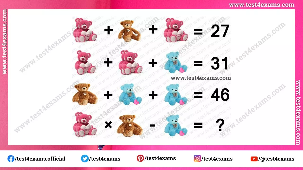 Teddy bear picture puzzle for adults – 1098