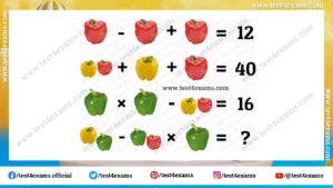 Capsicum Picture Math Equation Puzzle
