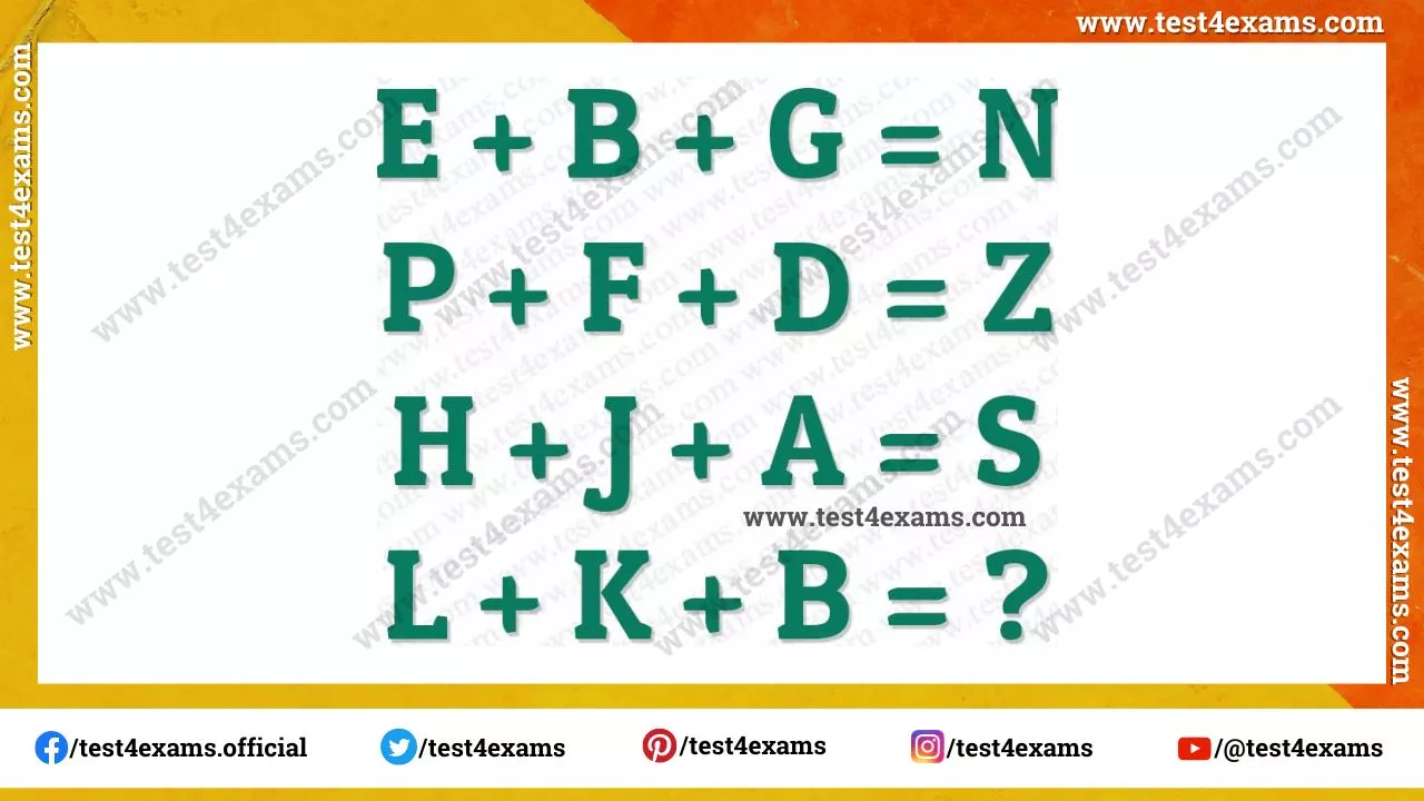 Brain teaser letter puzzle logic with answer – 1111