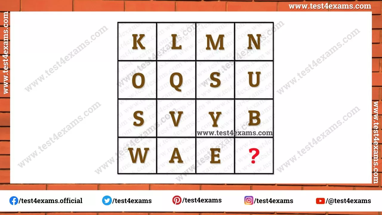 Missing letter reasoning puzzle with answer – 1115
