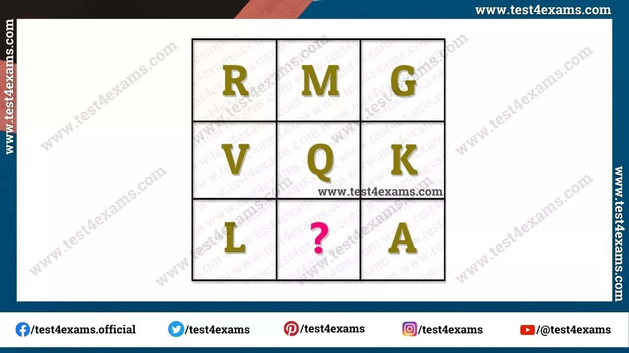 What letter should replaces the question mark? – 1124