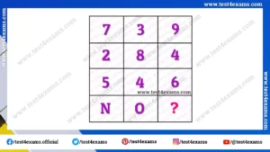 Brain teaser letter puzzle for genius