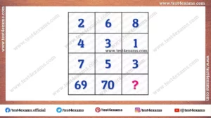Which Number Should Replace The Question Mark Puzzle