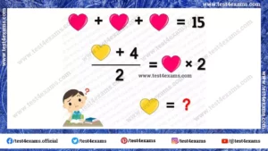 Heart Picture Math Puzzle For Adult