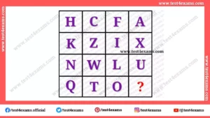 Solve The Logical Missing Letter Puzzle