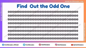 Find out the odd one