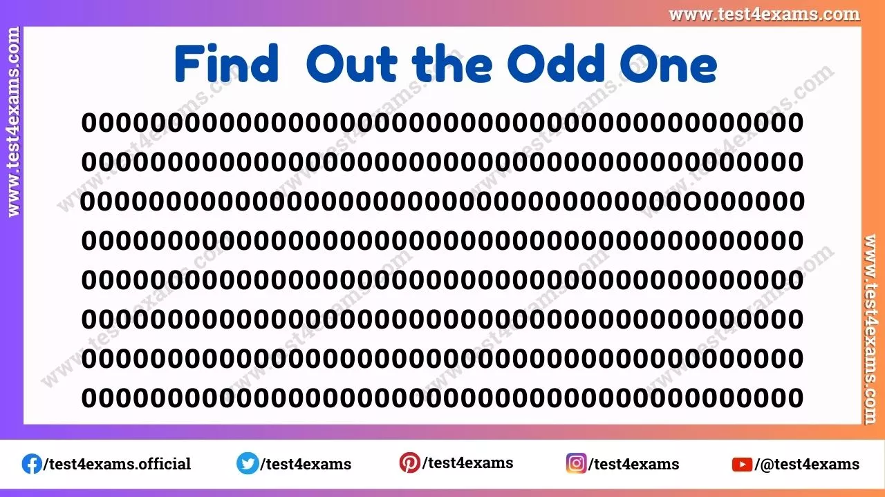 Find out the odd one – 1160