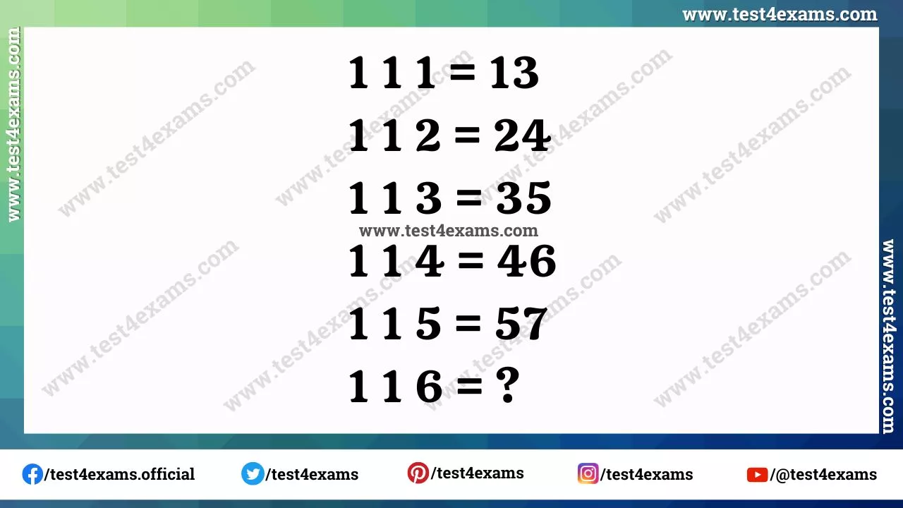 Logical reasoning math puzzle with answer