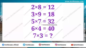 Math logic puzzle for adults with answer