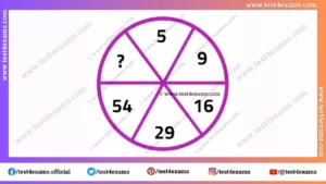Tricky circle brainteaser puzzle for competitive exams