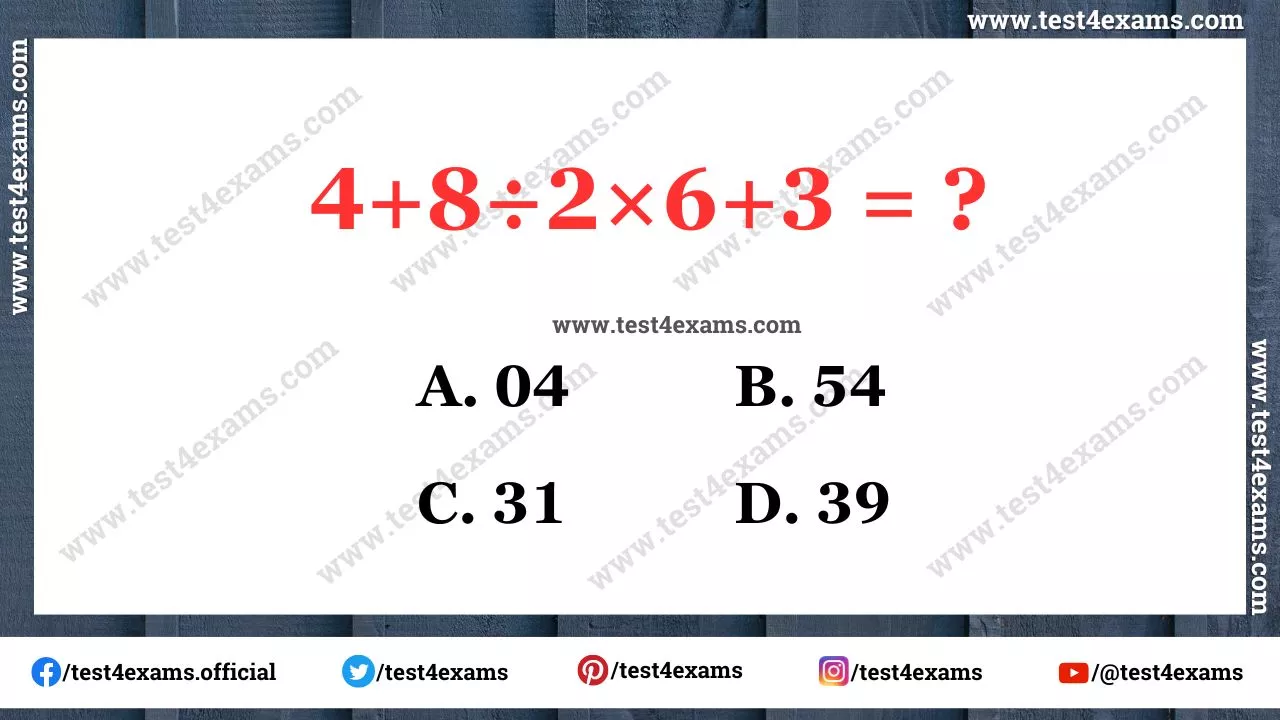 Simple Logical Reasoning Equation For Students – 1280