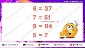 Tricky Puzzle of Brain Test for Smart Students