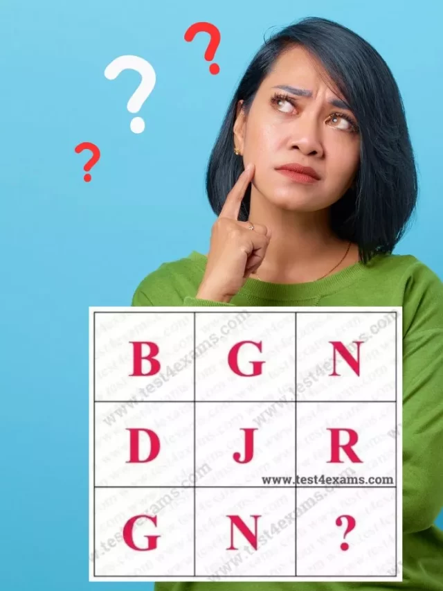 Find the missing character brain teasers Puzzle