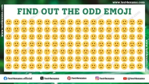 Visual Logic Game: Genius people find out the odd emoji in 9 seconds