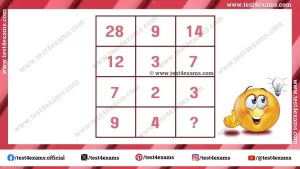 Reasoning Brain Puzzle: Can you replace the question mark in 10 seconds?